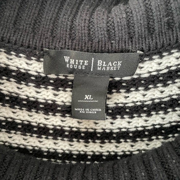 White House Black Market Scoopneck Sweater - Picture 3 of 3